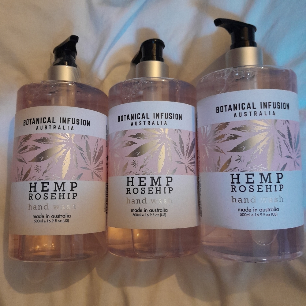 Botanical Infusion Australia Hemp Rosehip Hand Soap